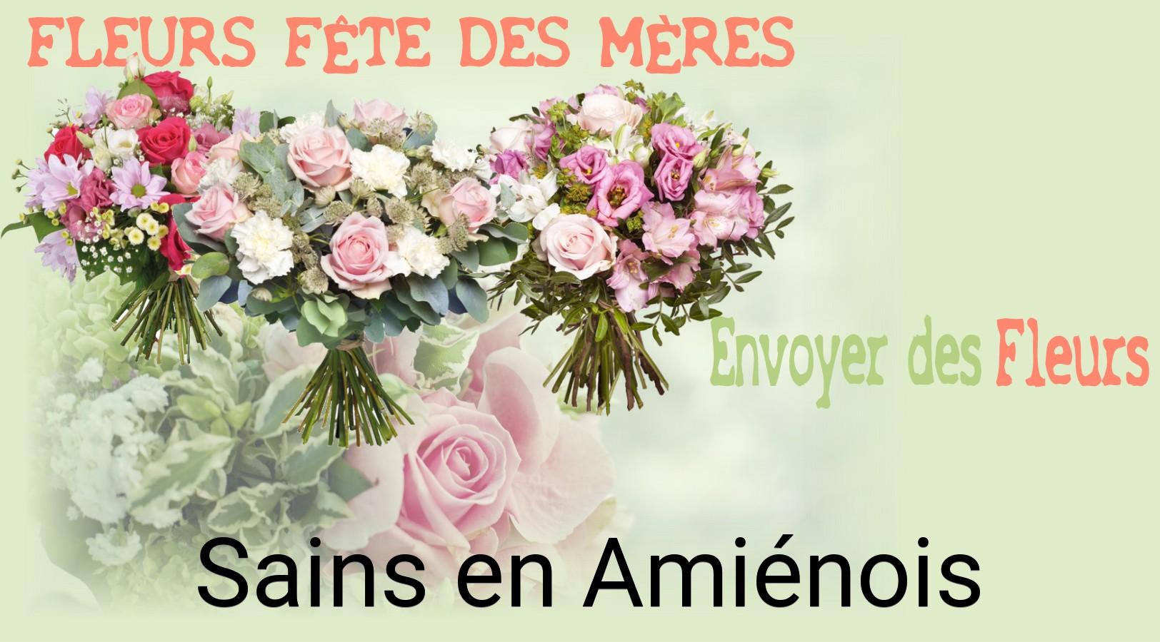 Bouquet de Fête des Mères livré à Sains-en-Amiénois